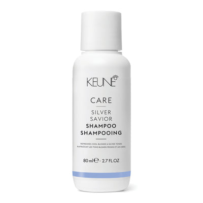 Keune CARE SILVER SAVIOR šampūnas sidabriniams atspalviams puoselėti +dovana Previa plaukų priemonė