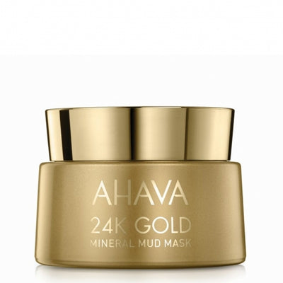 AHAVA MINERAL MUD 24K Aukso mineralinė purvo kaukė, 50 ml