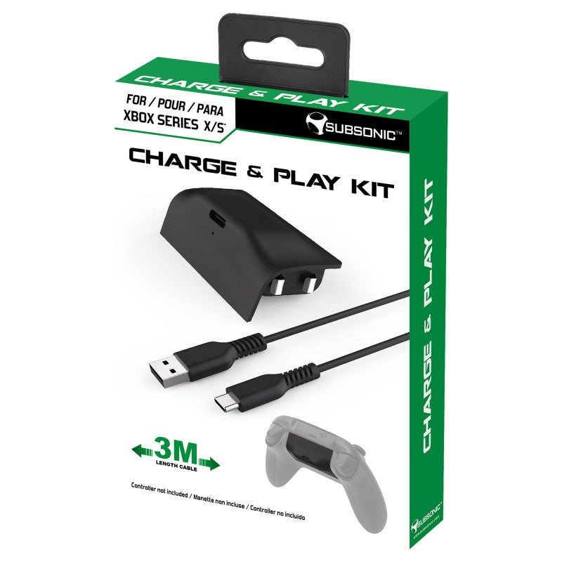 Subsonic Charge and Play Kit for Xbox X/S