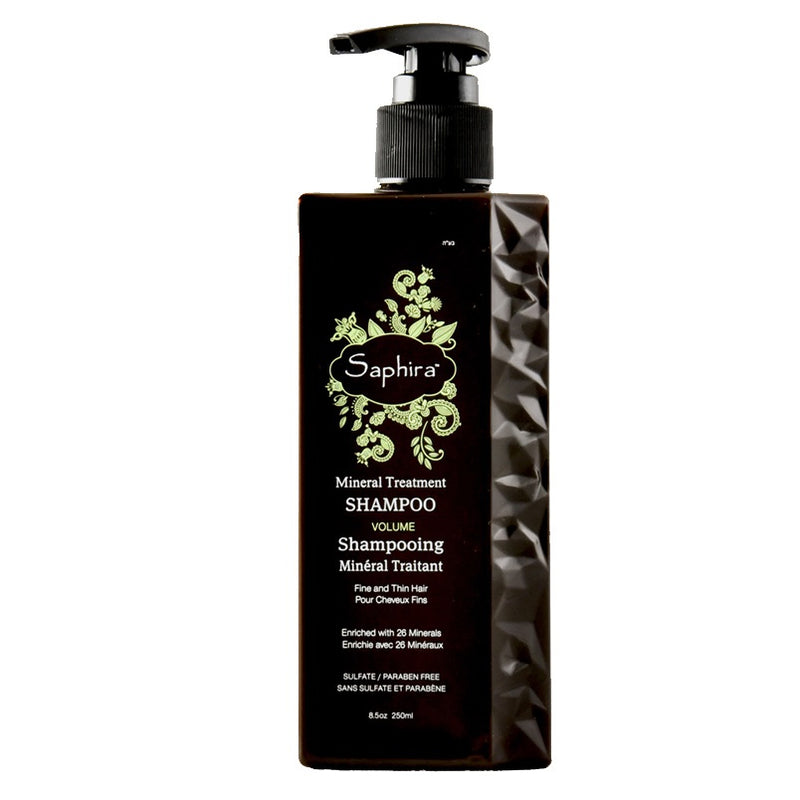 Apimties suteikiantis šampūnas plaukams Saphira Mineral Treatment Volume Shampoo SAFMTS2 250 ml +dovana Previa plaukų priemonė