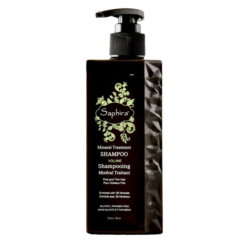 Apimties suteikiantis šampūnas plaukams Saphira Mineral Treatment Volume Shampoo SAFMTS4 1000 ml +dovana Previa plaukų priemonė