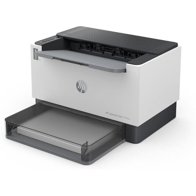 HP LaserJet Tank 1504w Printer - A4 Mono Laser, Print, Wifi, 23ppm, 250-2500 pages per month (replaces Neverstop)