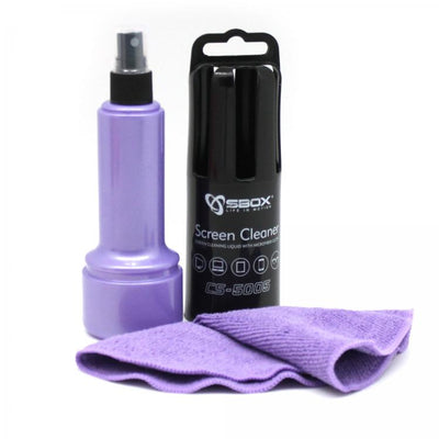 Sbox CS-5005U Screen Cleaner 150ml  Purple