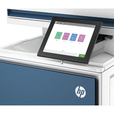 HP Color LaserJet Enterprise 5800dn AIO All-in-One Printer – A4 Color Laser, Print/Copy/Dual-Side Scan, Automatic Document Feeder, Auto-Duplex, LAN, 45ppm, 2000-10000 pages per month (replaces M578dn)