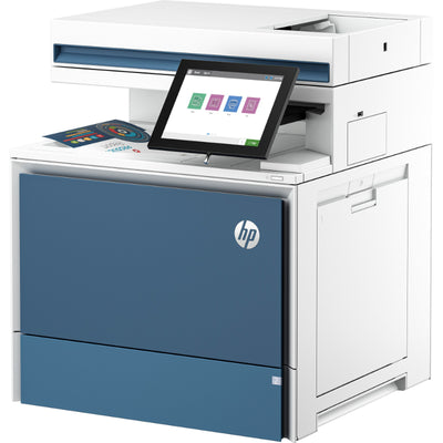 HP Color LaserJet Enterprise 5800dn AIO All-in-One Printer – A4 Color Laser, Print/Copy/Dual-Side Scan, Automatic Document Feeder, Auto-Duplex, LAN, 45ppm, 2000-10000 pages per month (replaces M578dn)
