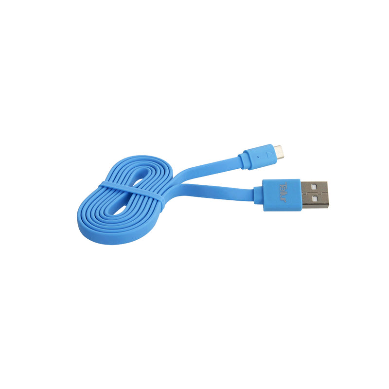 Tellur Data cable, USB to Micro USB, 1m blue