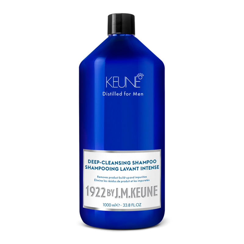 Keune 1922 by J.M.KEUNE DEEP-CLEANSING vyriškas giliai valantis plaukų šampūnas +dovana Previa plaukų priemonė