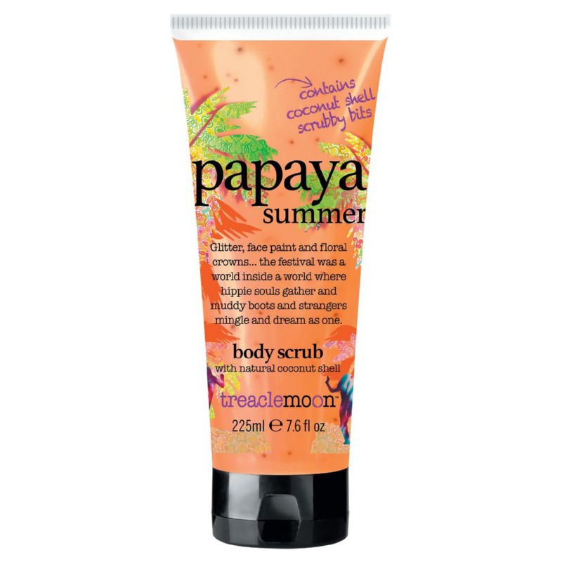 Kūno šveitiklis Treaclemoon Papaya Summer Body Scrub 225 ml