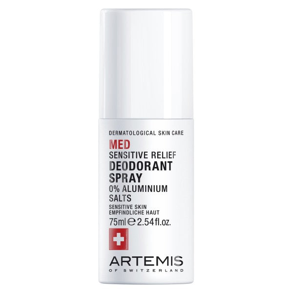 ARTEMIS MED Sensitive Relief Deodorant Spray Purškiamas dezodorantas jautriai odai, 75ml