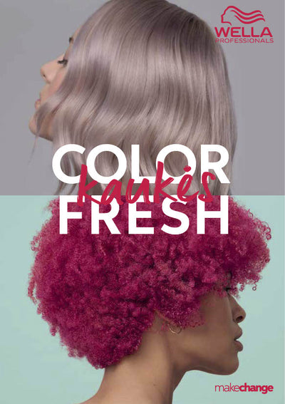 The new Wella Color Fresh masks 