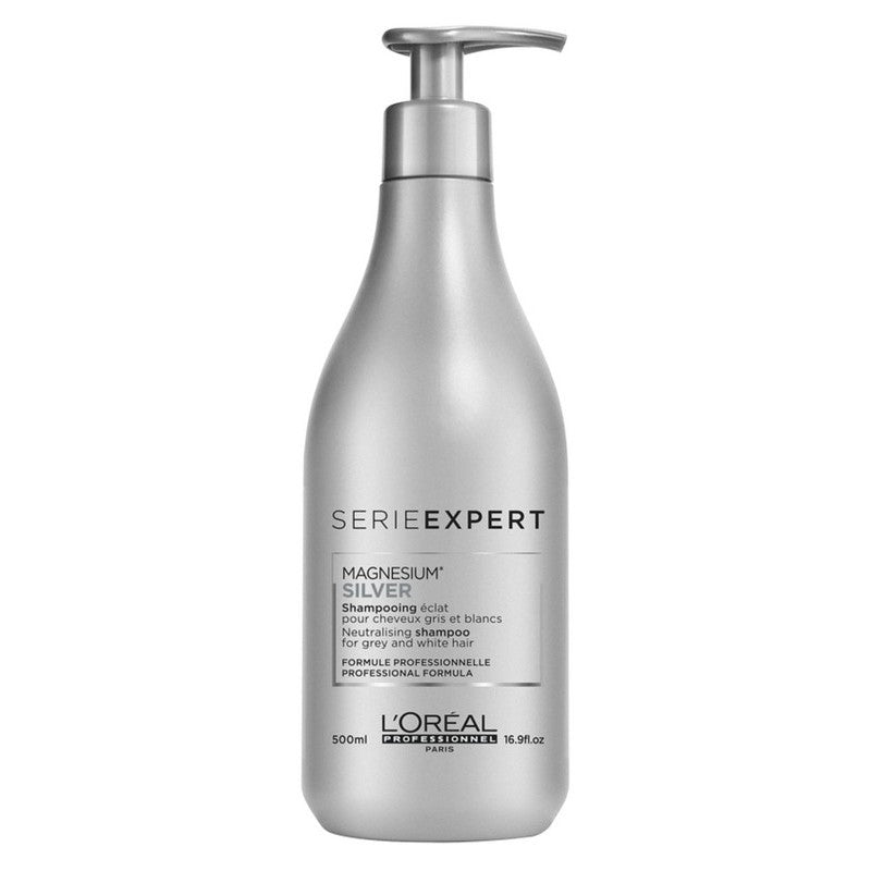 Shampoo for gray and bleached hair Loreal Silver 500ml