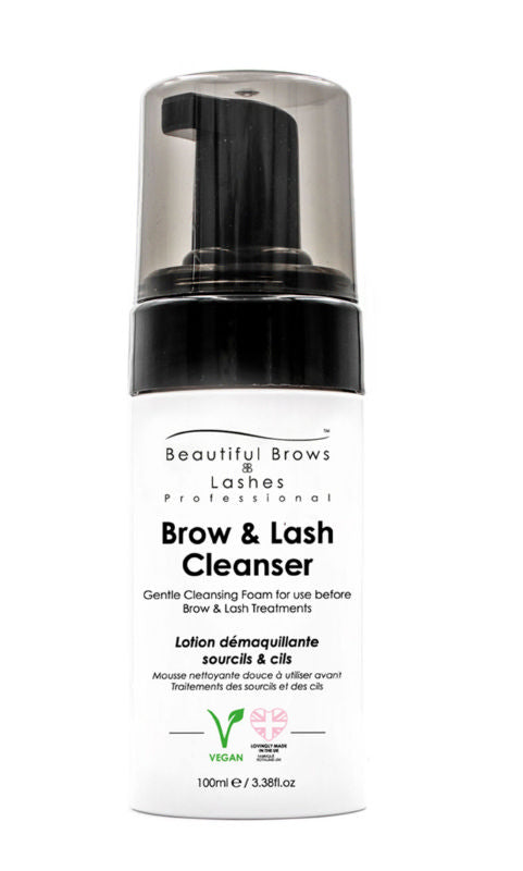 Шампунь для ресниц Beautiful Brows Lashes Professional Lash Cleanser BBP0027, подходит и для нарощенных ресниц, 100 мл