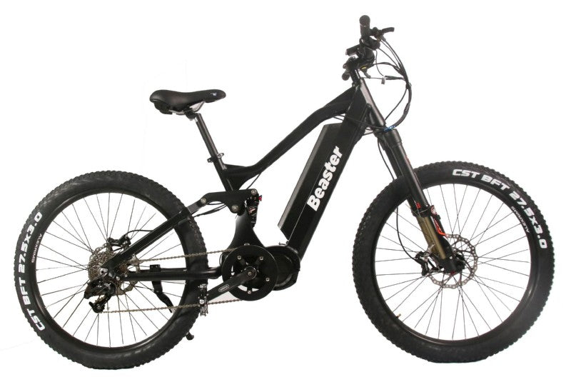 Elektrinis dviratis Beaster BS1000, 160 Nm, 48 V, 21 Ah, juodas