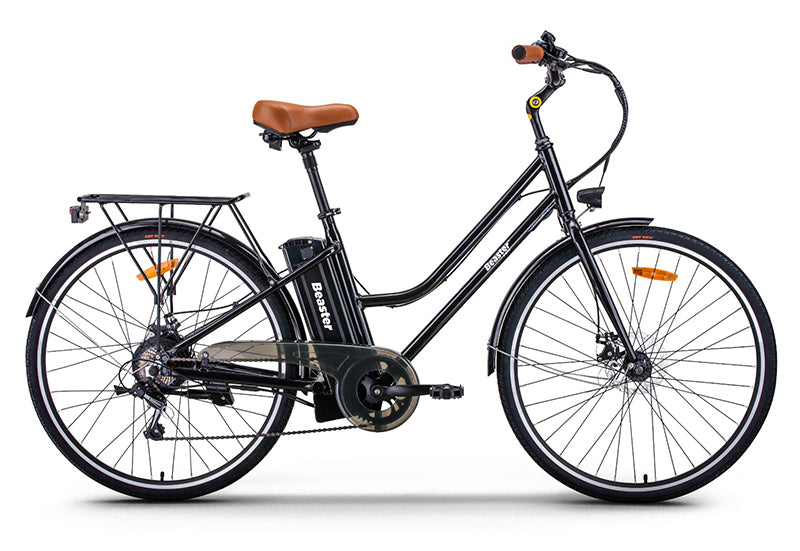 Elektrinis dviratis Beaster BS111B, 250 W, 36 V, 10 Ah, juodas