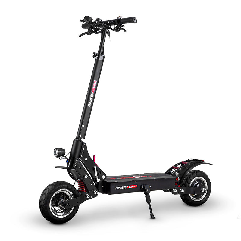 Elektrinis paspirtukas Beaster Scooter BS15PRO, 1200 W, 48 V, 18 Ah, naujos kartos amortizatoriai, skirtas bekelei