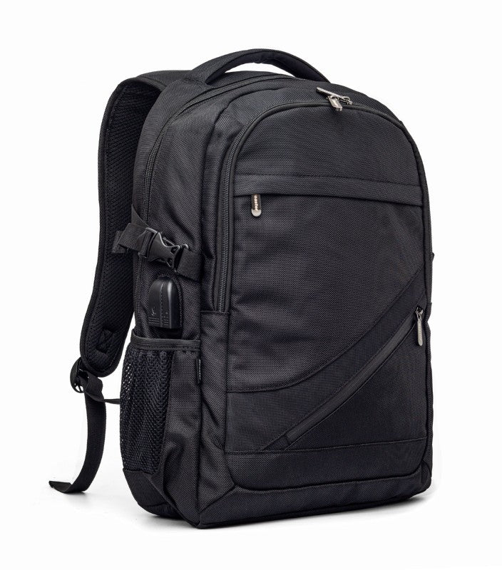 Kelioninė kuprinė Beaster su integruota USB jungtimi ir vieta ausinėms prijungti, BS616BP