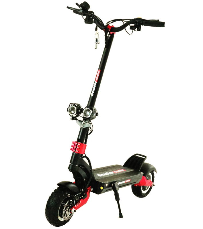 Elektrinis paspirtukas Beaster Scooter BS65, 2 x 1600 W, 52 V, 20.8 Ah, diskiniai stabdžiai, skirtas bekelei
