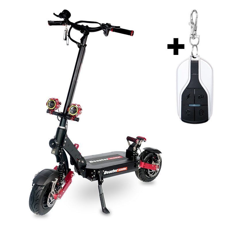Elektrinis paspirtukas Beaster Scooter BS67, 2000 W, 60 V, 25 Ah, hidrauliniai stabdžiai, skirtas bekelei