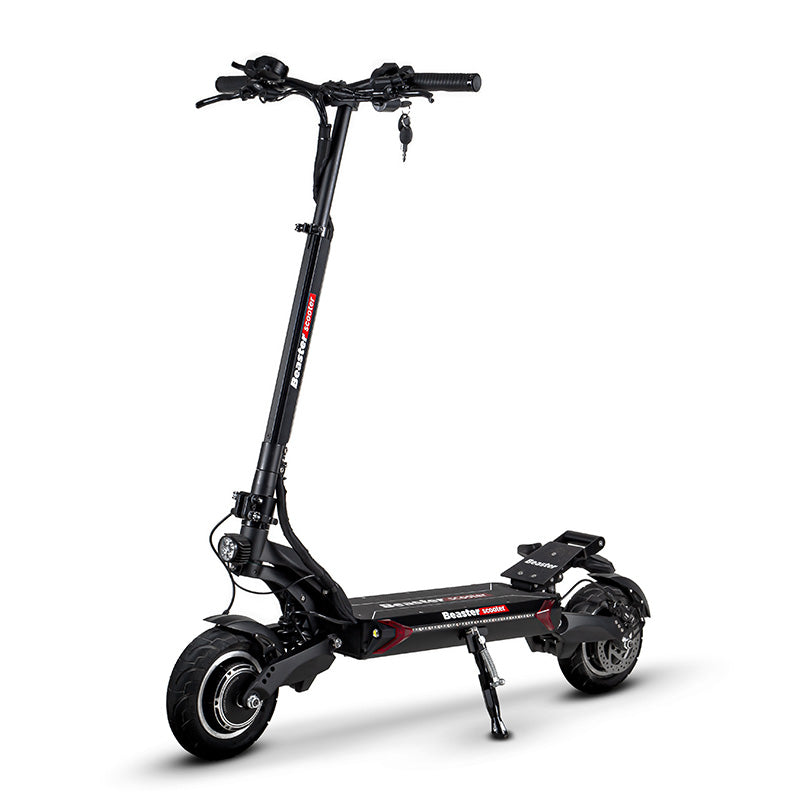 Elektrinis paspirtukas Beaster Scooter BS77, 2400 W, 60 V, 23,4 Ah, hidrauliniai stabdžiai, skirtas bekelei