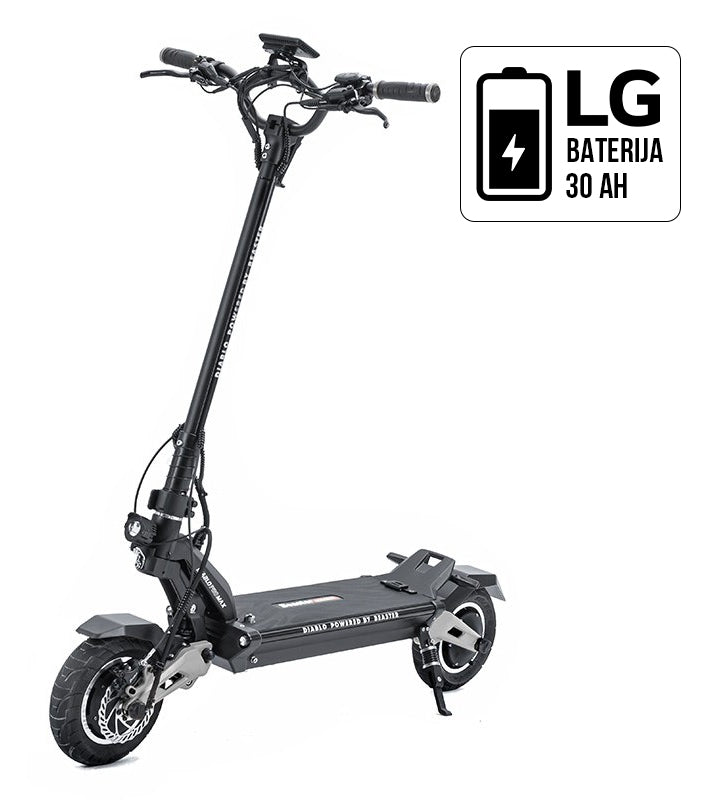 Elektrinis paspirtukas Beaster Scooter Diablo Pro Max BSDIABLOPROSMAX, skirtas bekelei