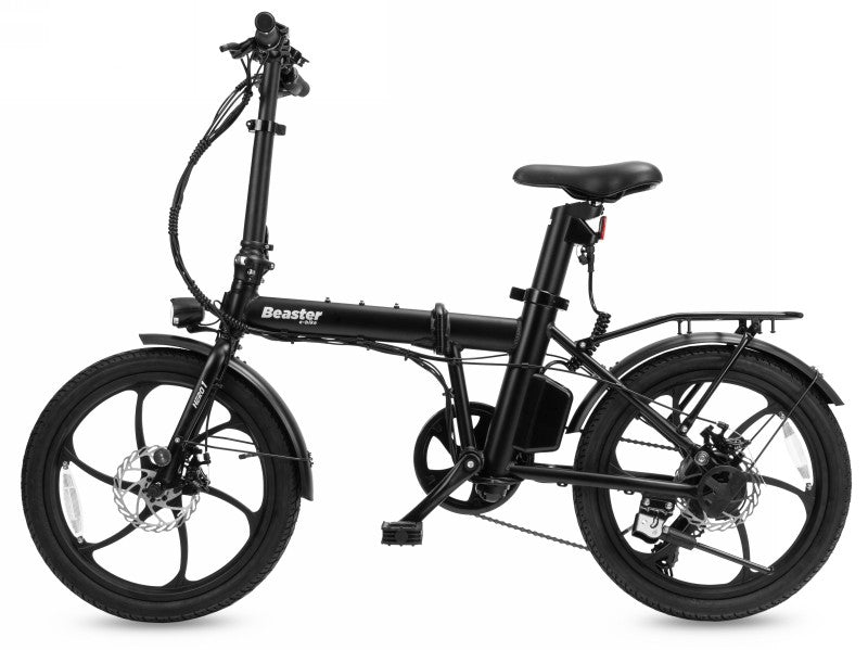 Elektrinis dviratis Beaster BSHERO1B, 250 W, 36 V, 10,5 Ah, sulankstomas