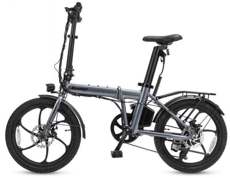Elektrinis dviratis Beaster BSHERO1S, 250 W, 36 V, 10,5 Ah LG Lithium baterija, sulankstomas