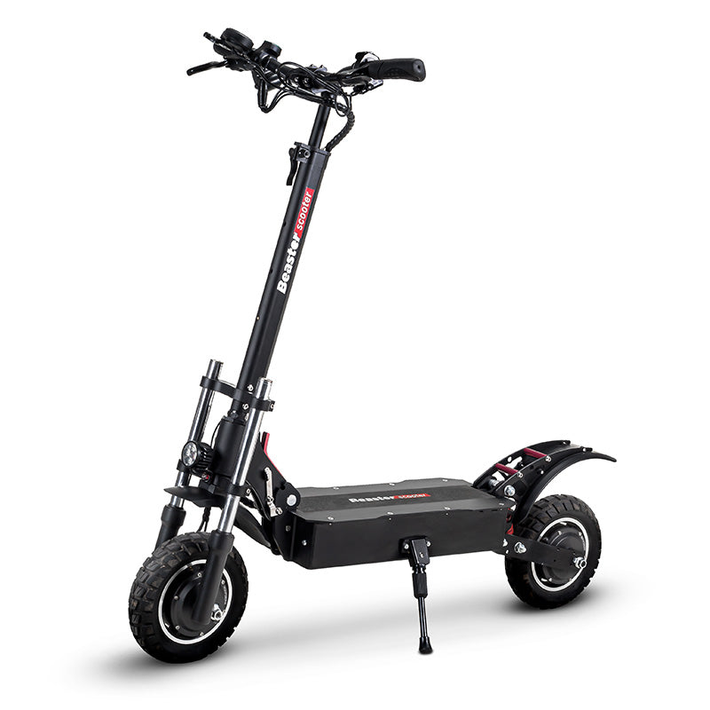 Elektrinis paspirtukas Beaster Scooter BSWILDFIRE, 2 x 800 W, 26 Ah, skirtas bekelei