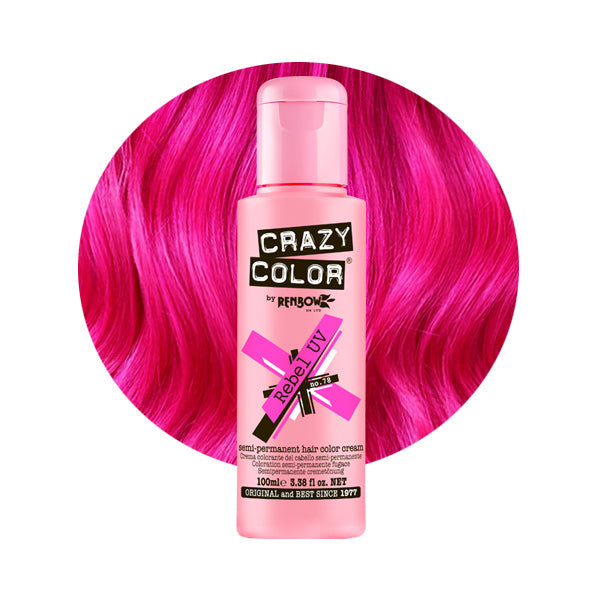 Hair dye Crazy Color Rebel UV COL002297, semi-permanent, no. 78, 100 ml