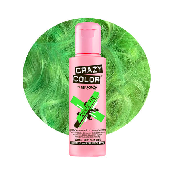 Plaukų dažai Crazy Color Toxic UV COL002298, pusiau ilgalaikiai, nr. 79, 100 ml