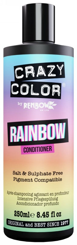 Conditioner for dyed hair Crazy Color Rainbow Care Conditioner COL002424, 250 ml