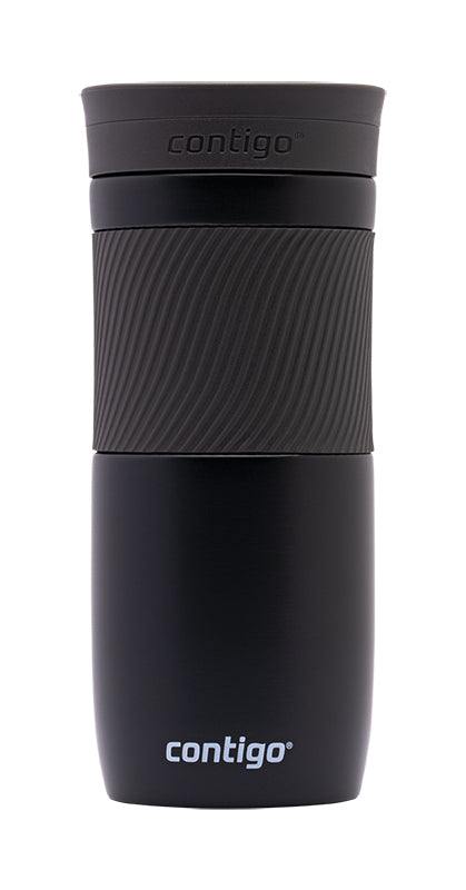 Kelioninis termopuodelis su vakuumine izoliacija Contigo Byron Matte Black 470 ml CON2095663