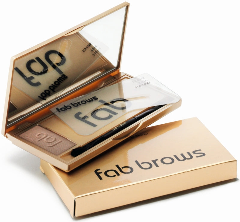 Набор теней для бровей Fabulous Brows Light Brown FBKIT01, светло-коричневый