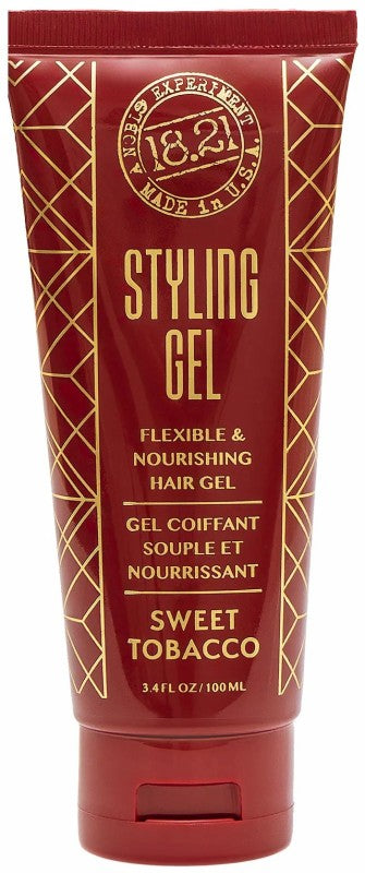 Styling gel for hair 18.21 Man Made Sweet Tobacco Styling Gel GEL3ST, flexible fixations, 100 ml