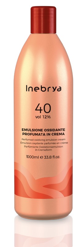 Oksidacinė emulsija Inebrya Perfumed Oxydizing Emulsion Cream 40 vol ICE26302, 12%, 150 ml