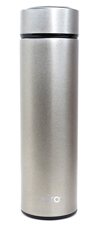Termogertuvė su vakuumine izoliacija KIRO KI101TSL, sidabrinė spalva, 500 ml