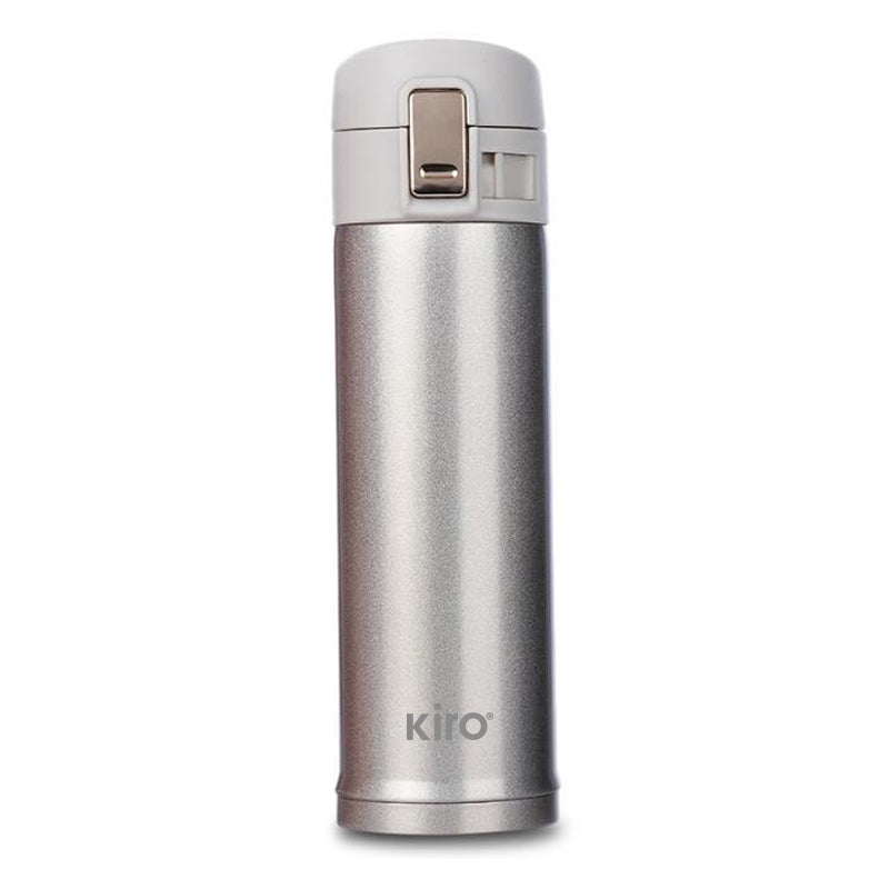 Termogertuvė su vakuumine izoliacija KIRO KI502S, sidabrinės spalvos, 500 ml