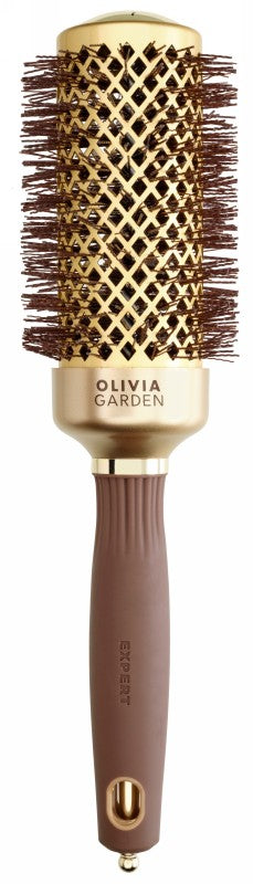 Šepetys plaukams Olivia Garden Expert Blowout Shine Wavy Bristles OG01076, 45 mm, skirtas plaukų džiovinimui ir formavimui