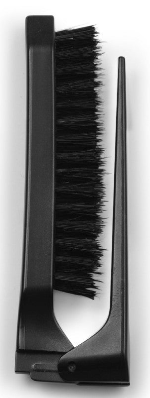 Sulankstomas šepetys plaukų vėlimui Olivia Garden Style Up Folding Brush Combo OG01427, juodos spalvos