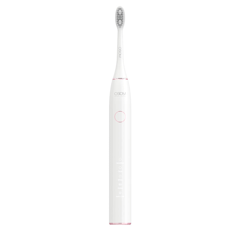 Аккумуляторная электрическая звуковая зубная щетка OSOM Oral Care Sonic Electric Toothbrush White OSOMORALV10WH, белый цвет