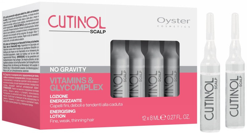 Losjonas nuo plaukų slinkimo Oyster Cutinol Scalp No Gravity Energizing Lotion OYLZ05011201, 1 vnt., 8 ml