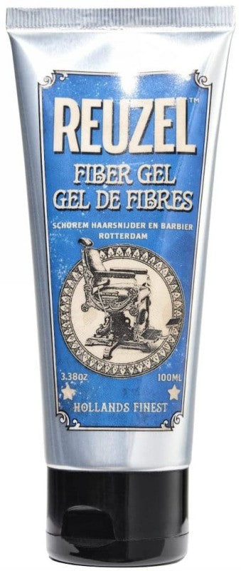 Želė plaukų formavimui REUZEL Fiber Gel Firm Hold REU041, stipri fiksacija, mažas blizgesys, 100 ml