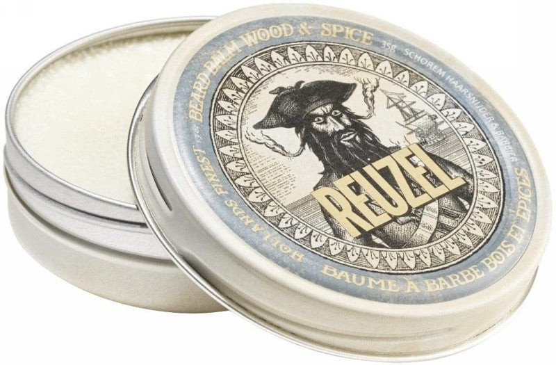 Balzamas barzdai REUZEL Beard Balm Wood & Spice REU049, 35 g