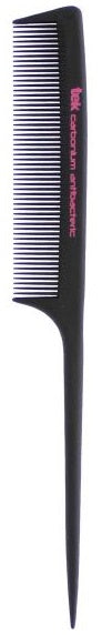 Гребень для волос TEK Carbonium Antibacterial TEK2350, защищает волосы от электризации и пушистости