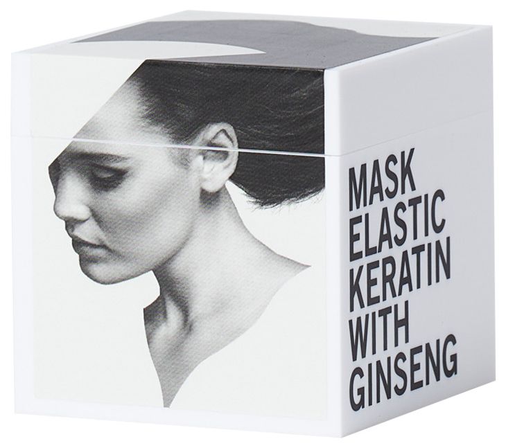 Atkuriamoji kaukė plaukams Trendy Hair ELASTIC Keratin & Ginseng Mask TH13098, su keratinu ir ženšeniu, 220 ml