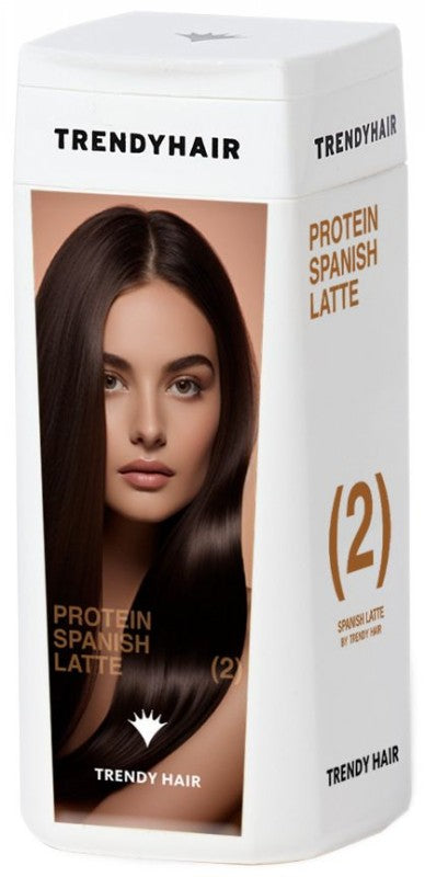 Proteinas plaukams Trendy Hair SPANISH LATTE Protein Therapy TH93126, 100 ml