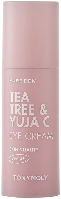 Paakių kremas TONYMOLY Pure Dew Tea Tree & Yuja C Vitality Eye Cream TM00005706, 30 ml