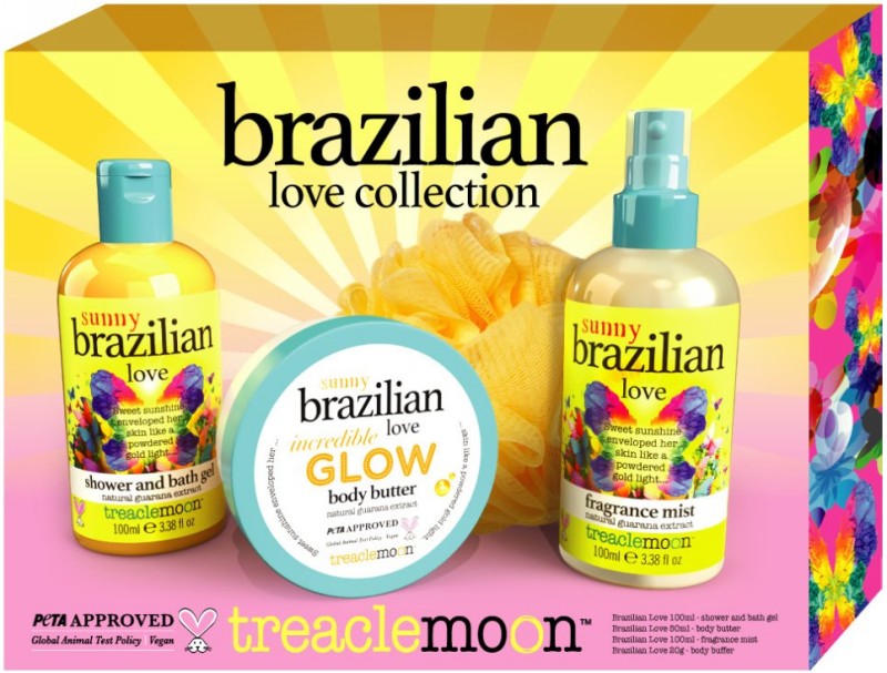 Kūno priežiūros priemonių rinkinys Treaclemoon Brazilian Love Collection TM101009215