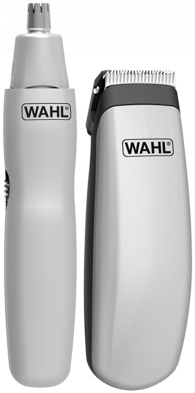 Дорожный набор для ухода за волосами WAHL Home Travel Kit WAH9962-1816, триммер для стрижки волос в носу, ножницы, маникюрно-педикюрный набор