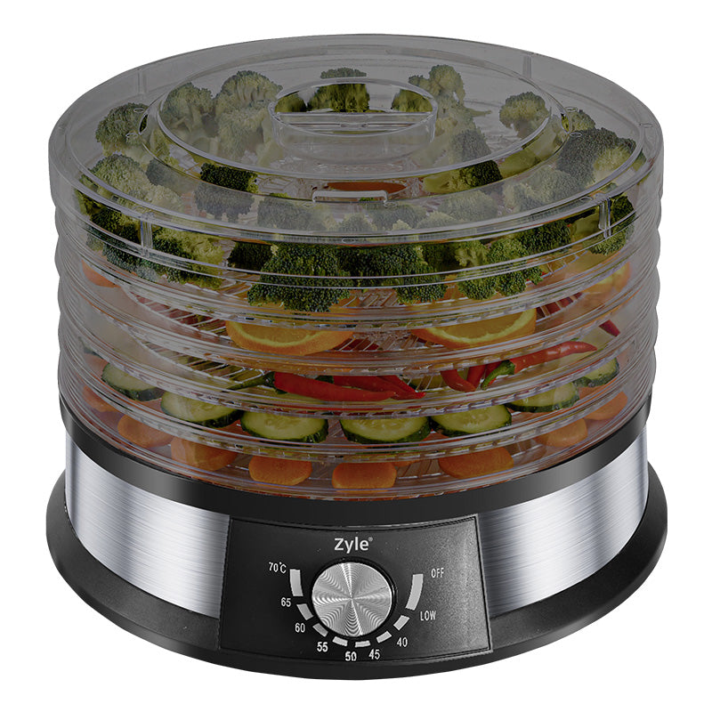 Maisto produktų džiovyklė ZYLE ZY114FD, 250 W, 5 padėklai