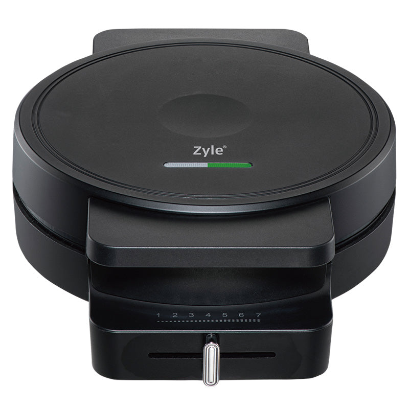 Čirvinių blynų keptuvė Zyle ZY312B, juoda, 1000 W